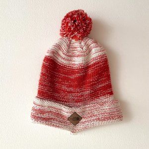 North Face bauble beanie